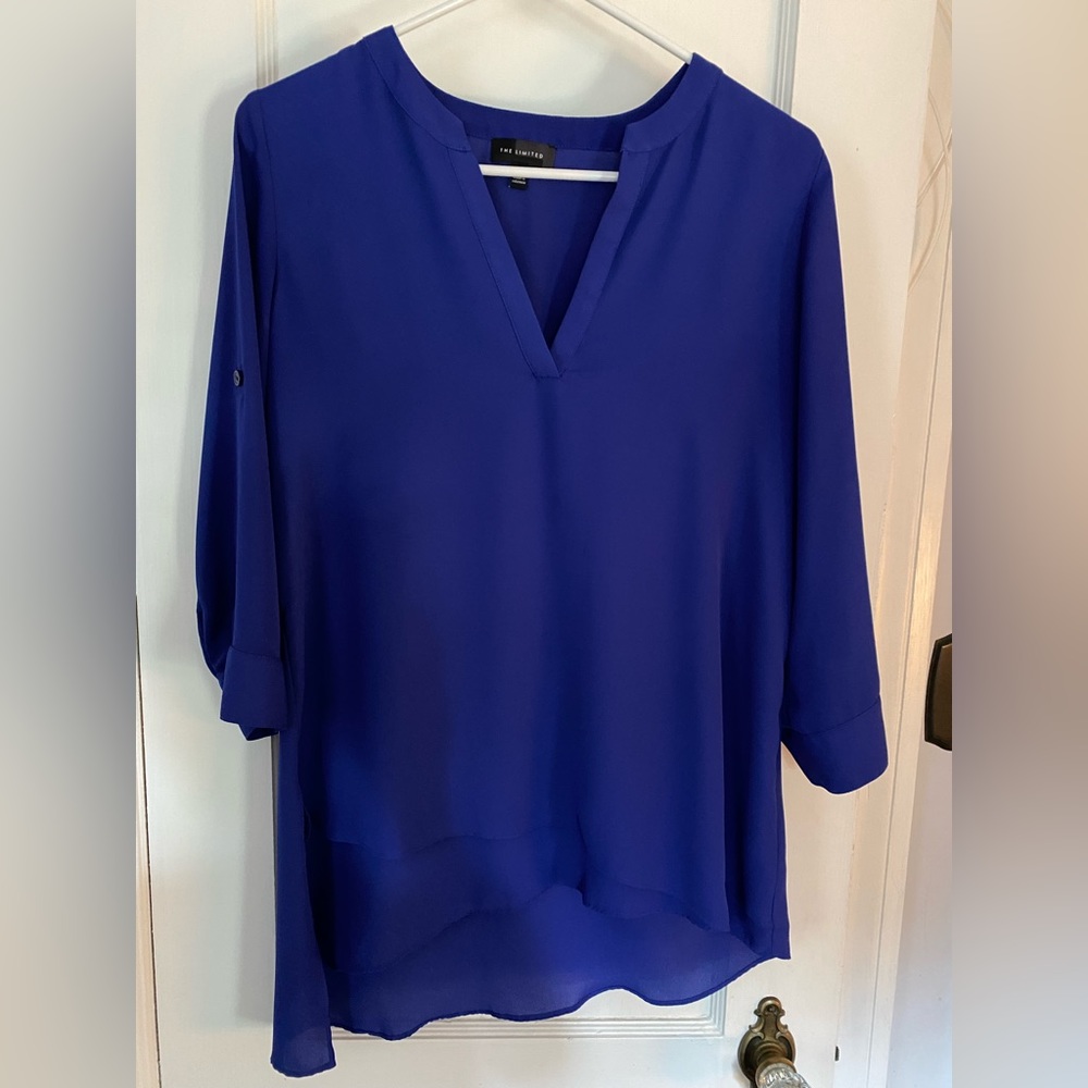 Limited Blue Layered Tunic - xsmall